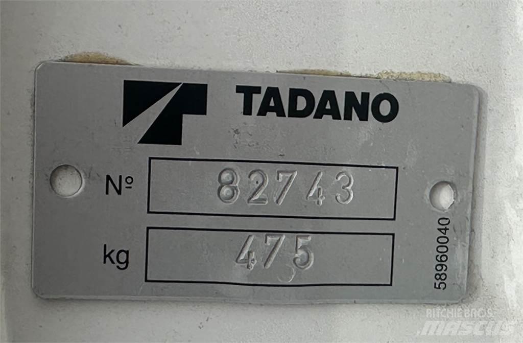 Tadano 94740908412 Plataformas y cucharones