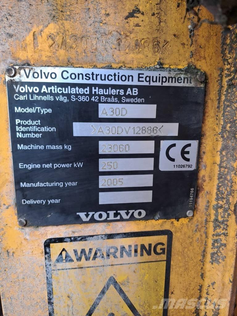 Volvo A 30 D Camiones articulados