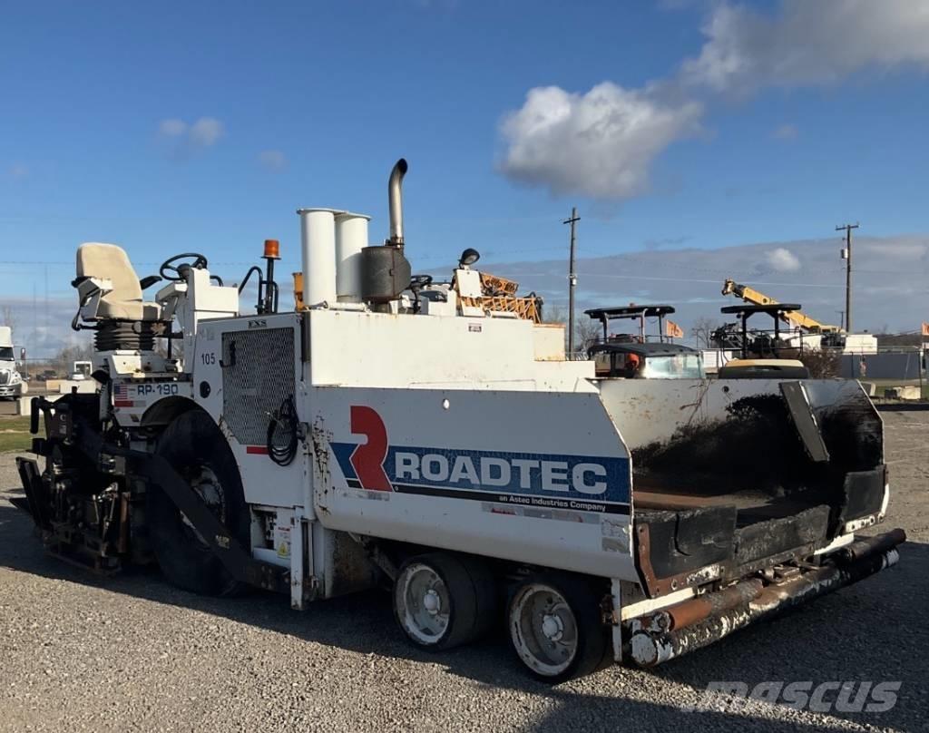 Roadtec RP190 Asfaltadoras