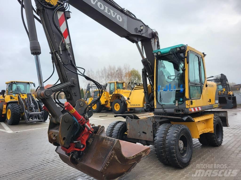 Volvo EW160B Excavadoras de ruedas