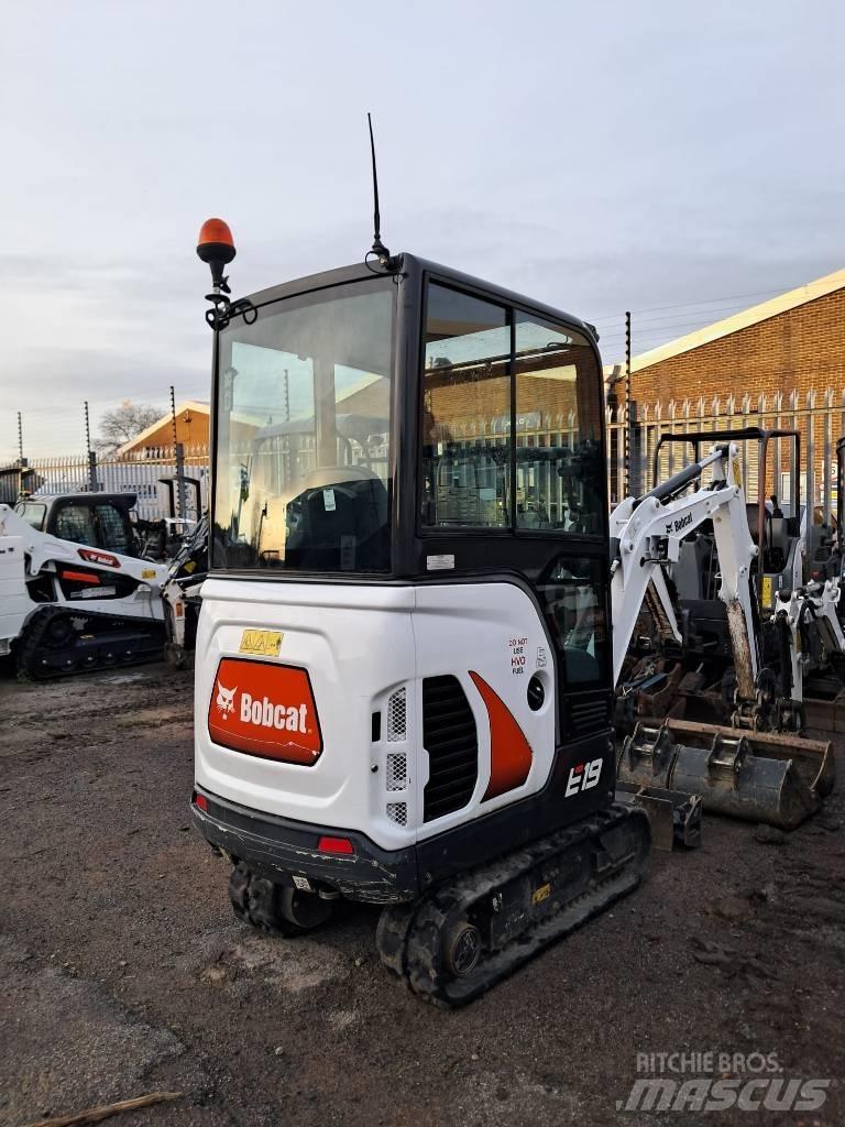 Bobcat E19 cabin Miniexcavadoras