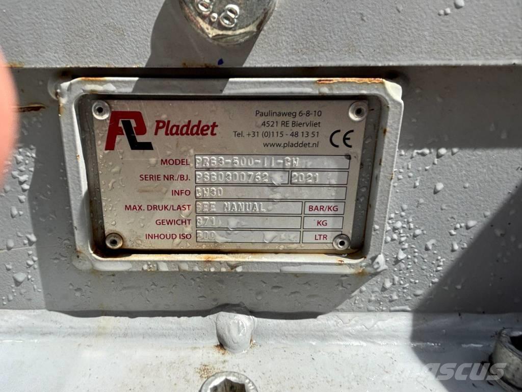 Pladdet PRG3-500 Pinzas