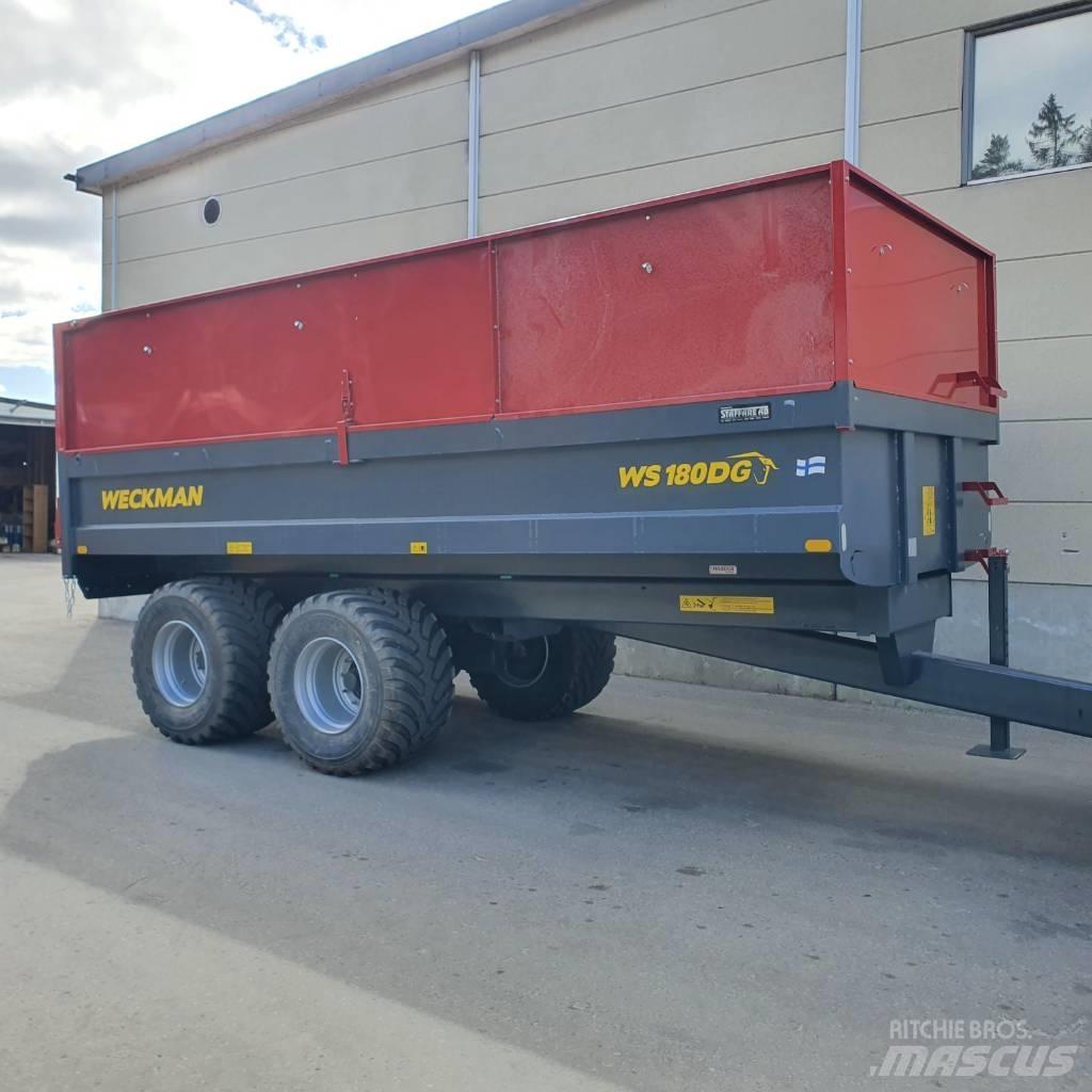 Weckman WS180DG Remolques con caja de volteo