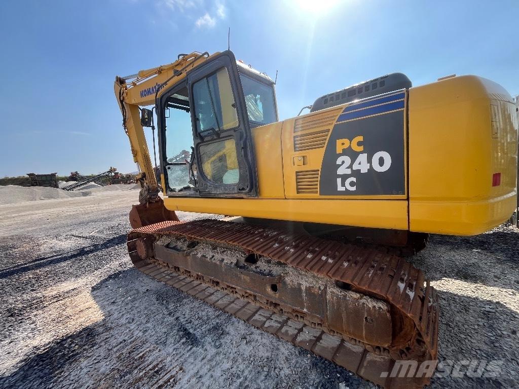 Komatsu Pc240-7 Excavadoras sobre orugas