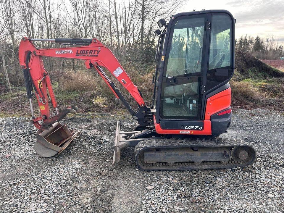 Kubota U 27 Miniexcavadoras