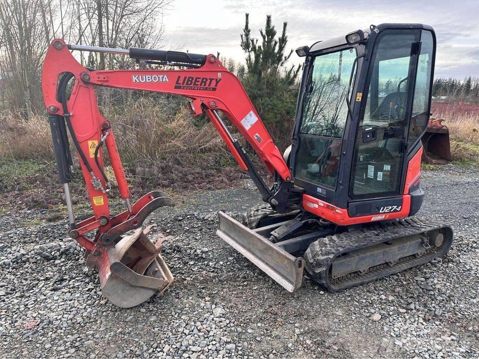 Kubota U 27 Miniexcavadoras