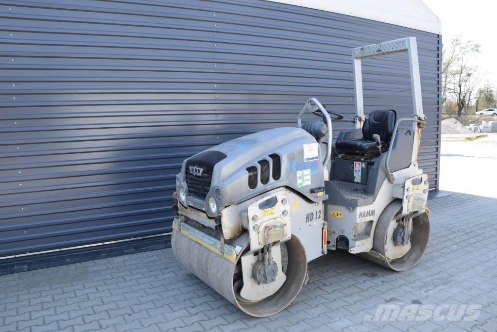 Hamm HD 12 VV Rodillos de doble tambor