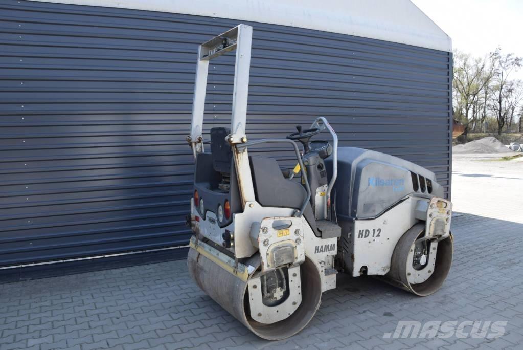 Hamm HD 12 VV Rodillos de doble tambor