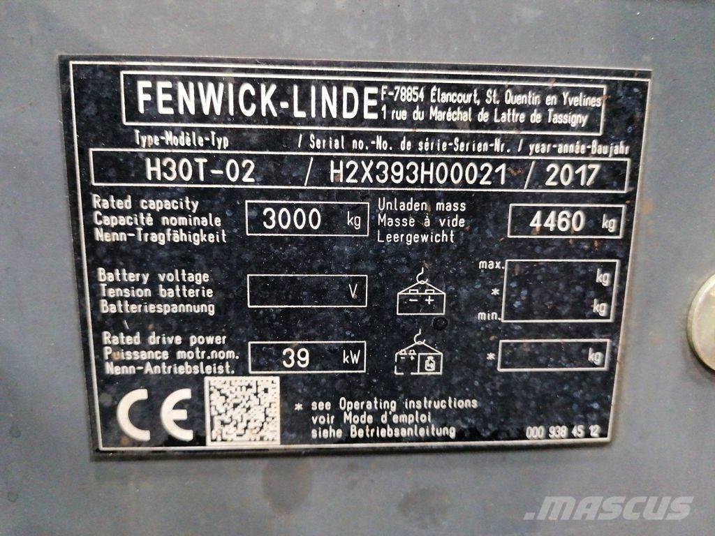 Linde H30T-02 Camiones LPG