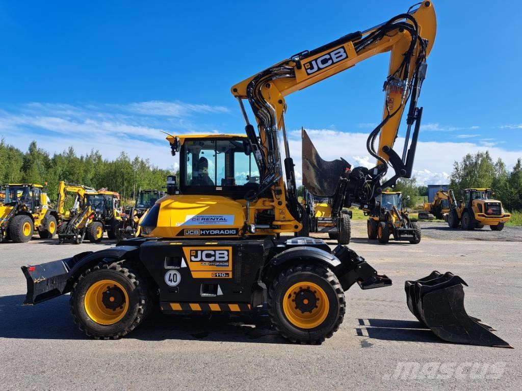 JCB Hydradig Excavadoras de ruedas