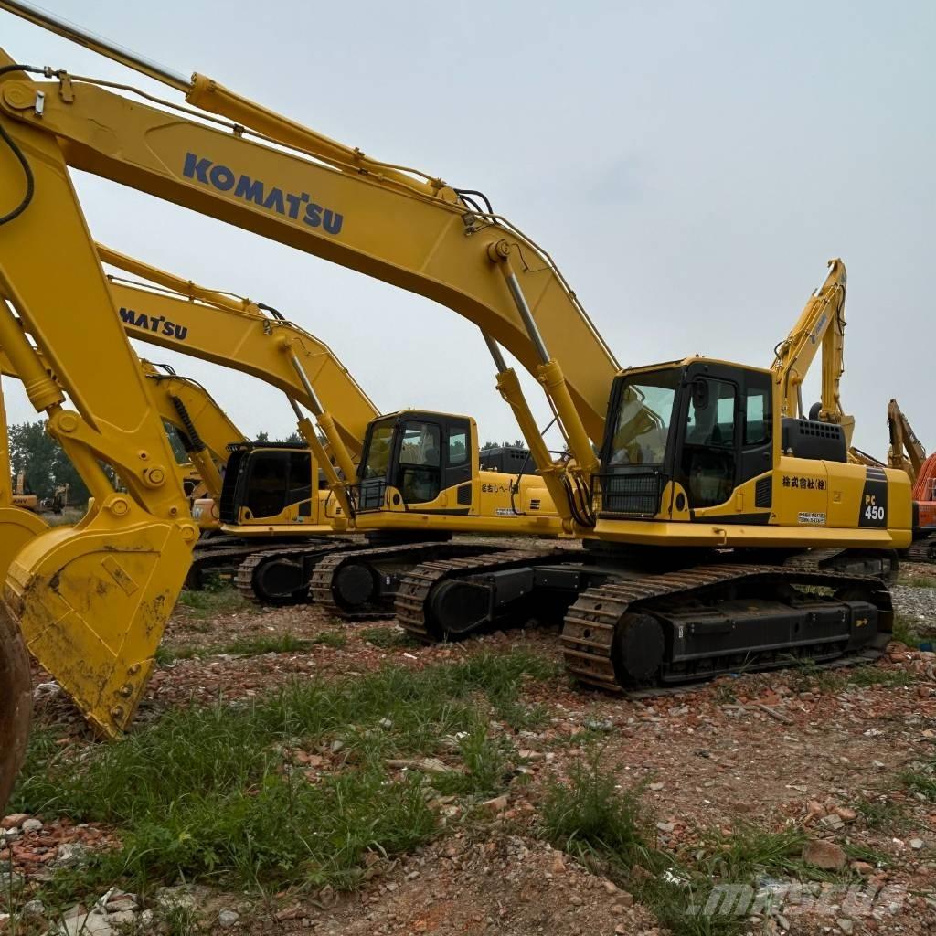 Komatsu 450 Excavadoras sobre orugas