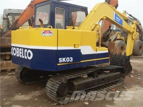 Kobelco SK03 Miniexcavadoras