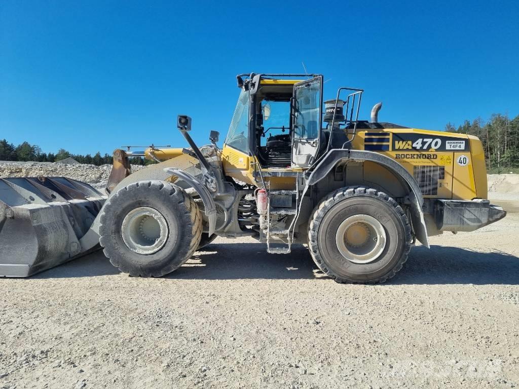 Komatsu WA 470-8 Cargadoras sobre ruedas