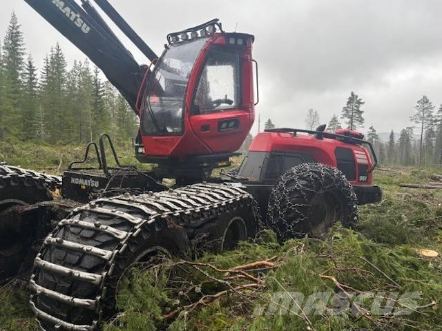 Komatsu 951 Cosechadoras