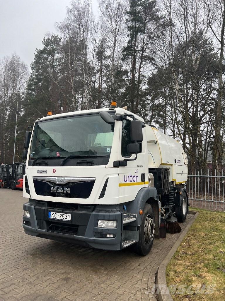 MAN TGM 15.250 Barredoras