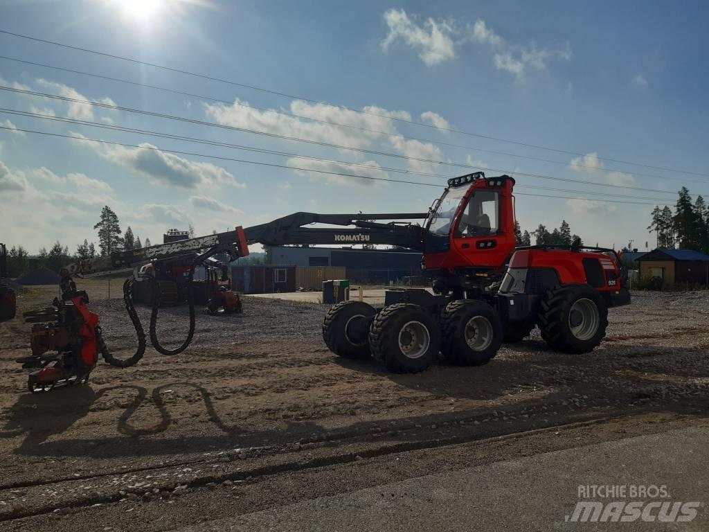 Komatsu 931.2 Cosechadoras