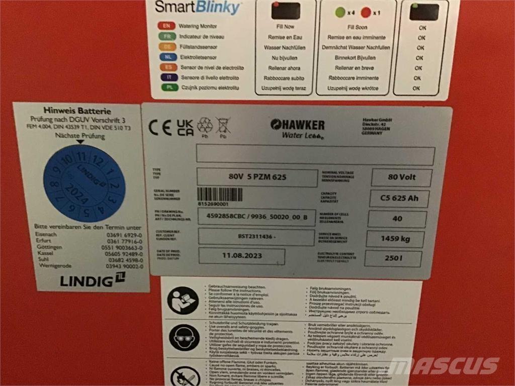 Linde E35L Carretillas de horquilla eléctrica