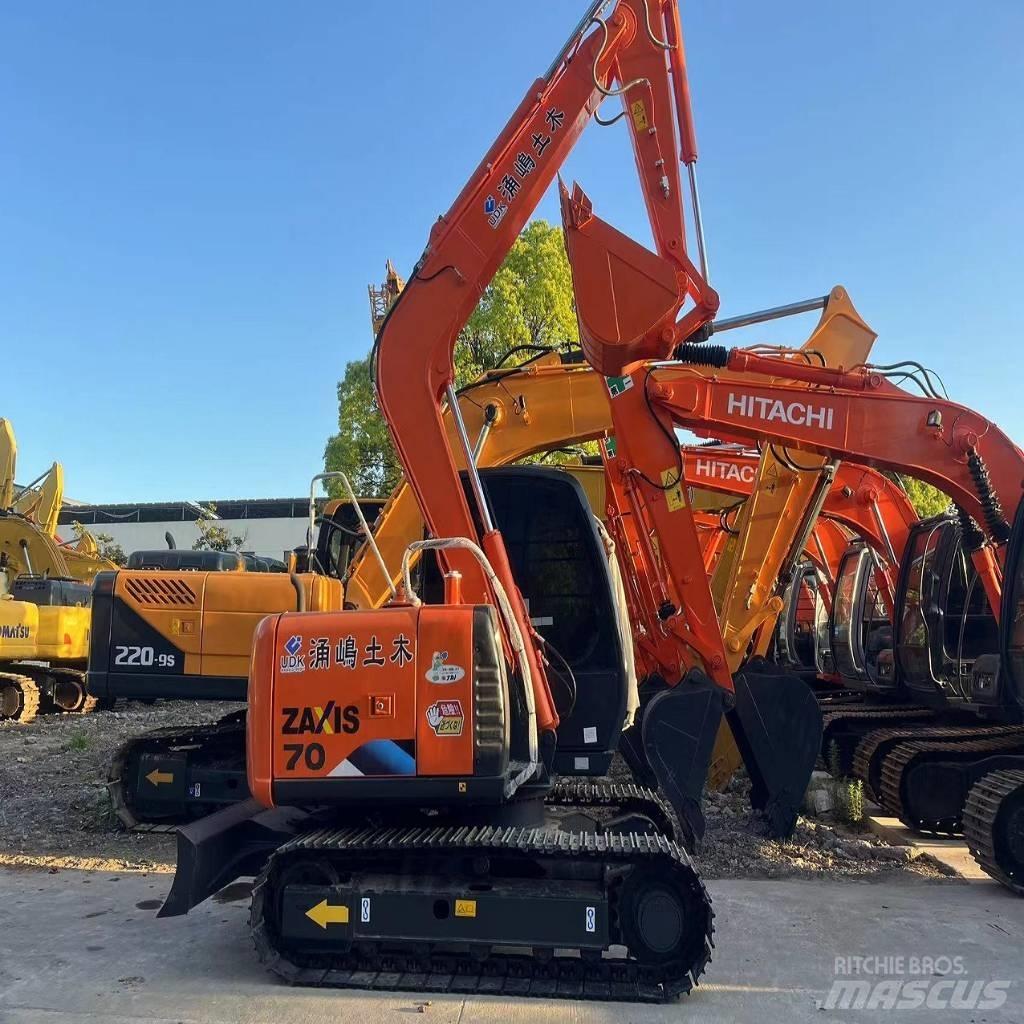 Hitachi ZX 70 Excavadoras sobre orugas