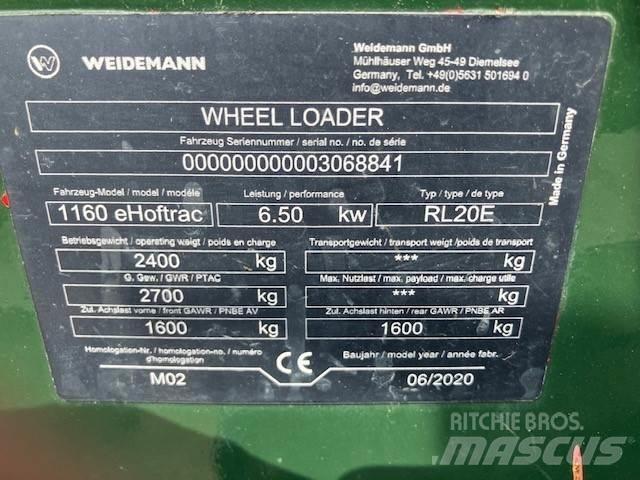 Weidemann 1160e Minicargadoras