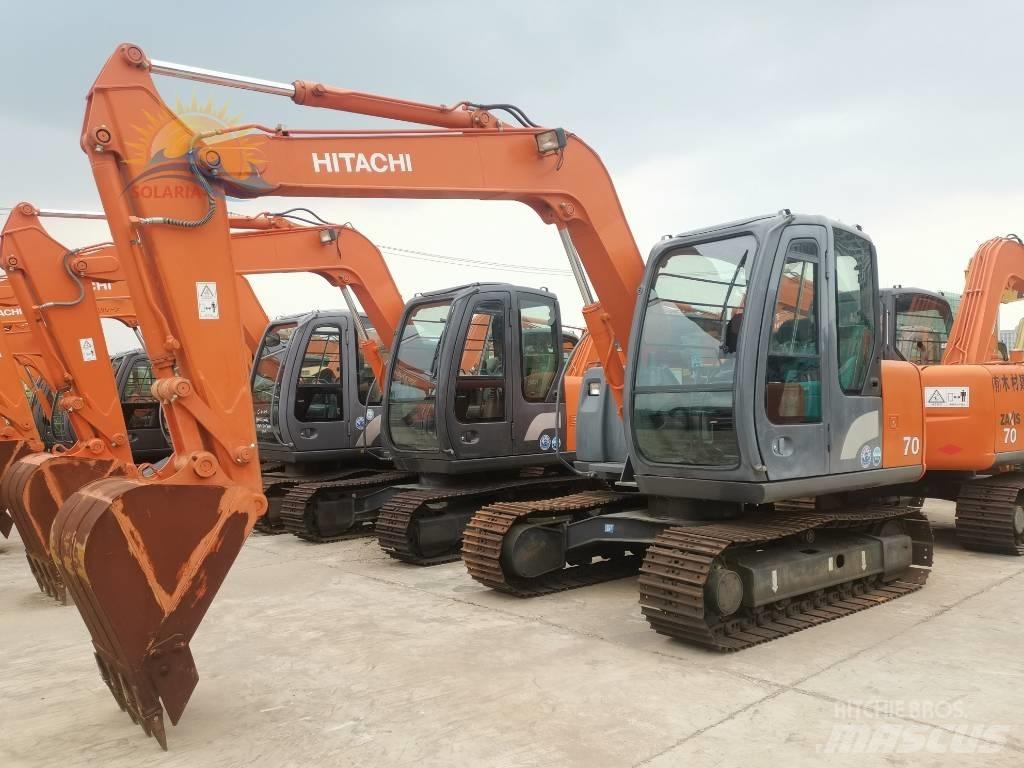 Hitachi ZX 70 Excavadoras sobre orugas