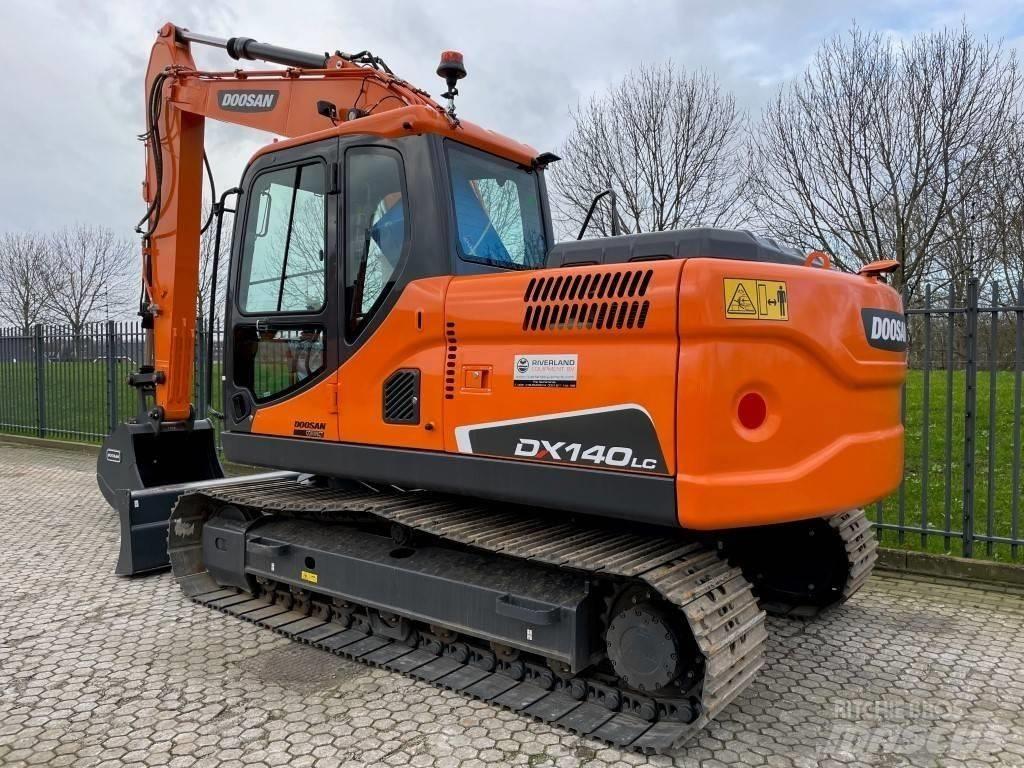 Doosan dx140w Excavadoras de ruedas