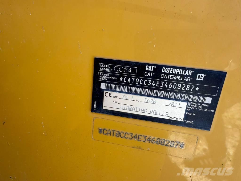 CAT CC 34 Rodillos combinados
