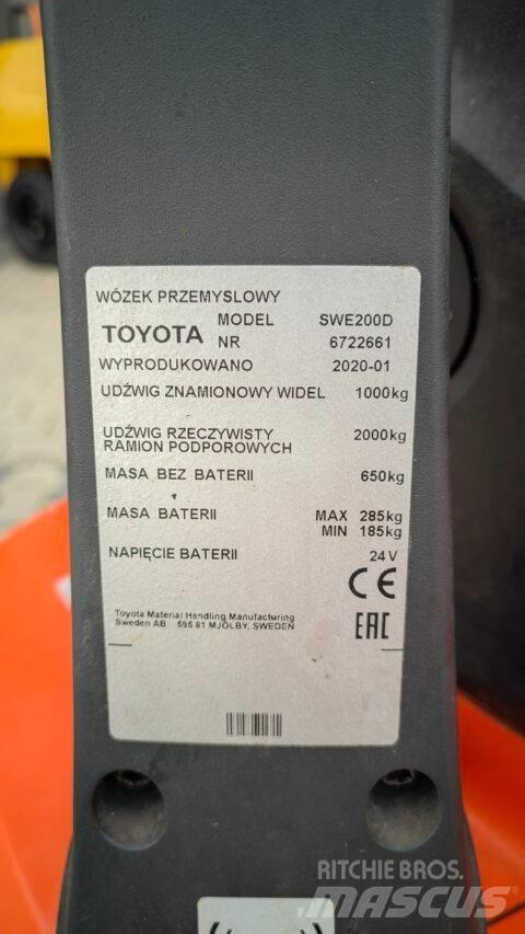 Toyota SWE200D Montacargas manual