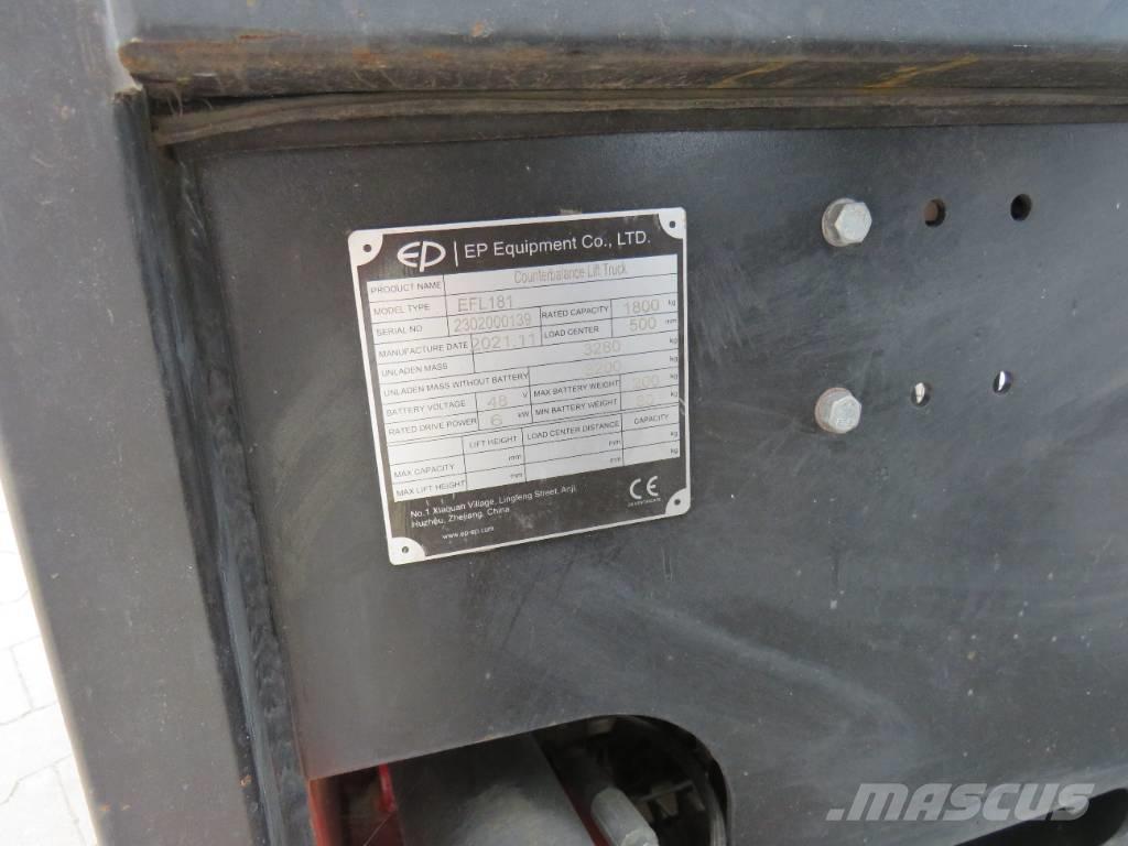 EP EFL 181 Carretillas de horquilla eléctrica