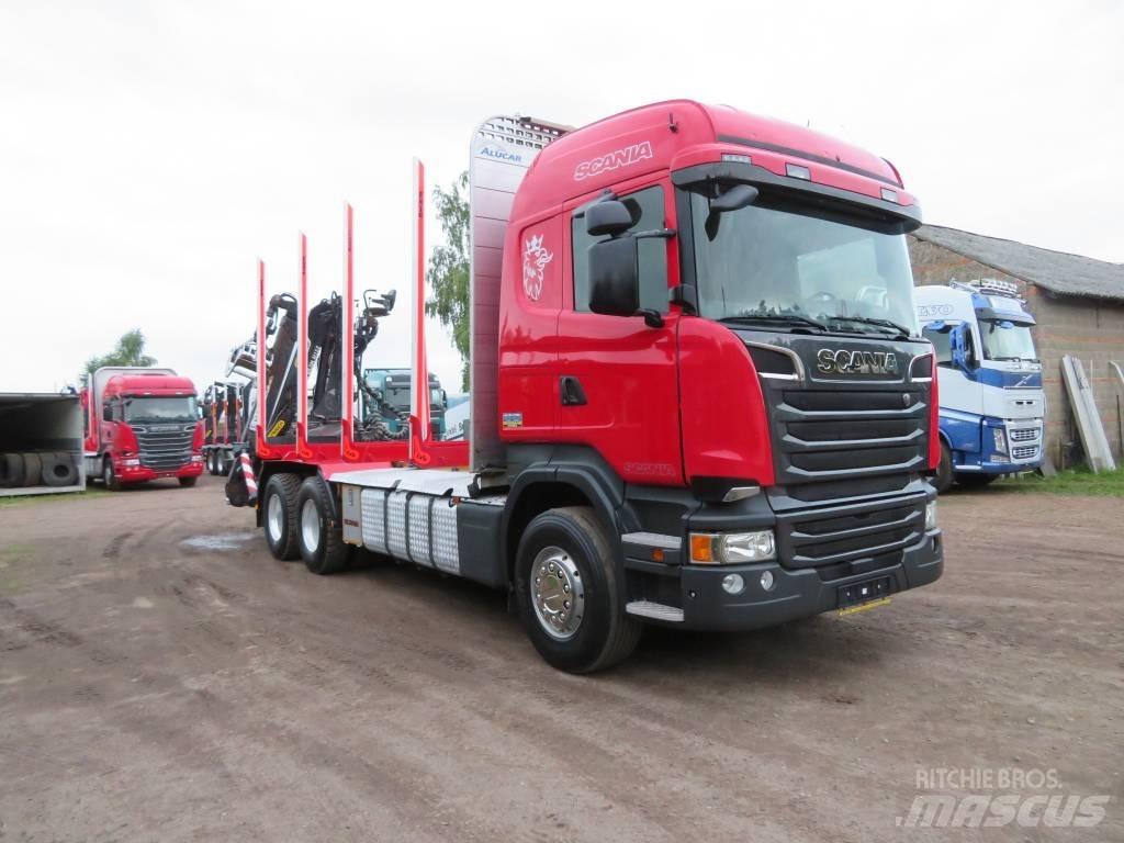 Scania R 450 Transportes de madera