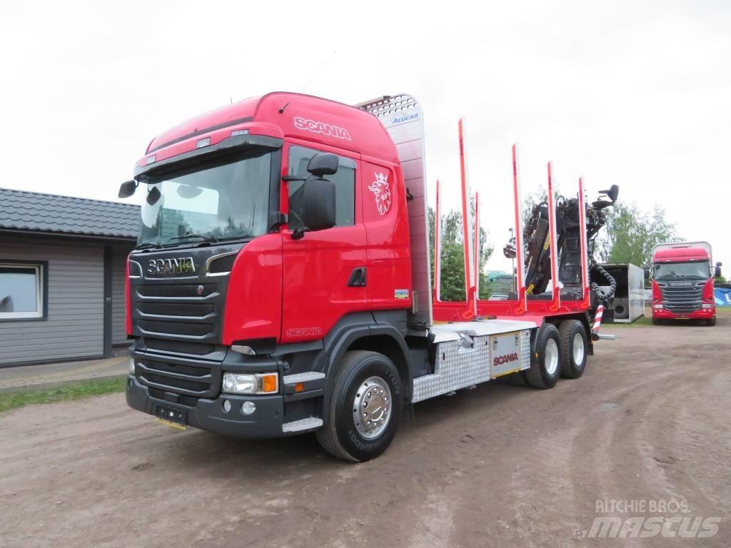 Scania R 450 Transportes de madera