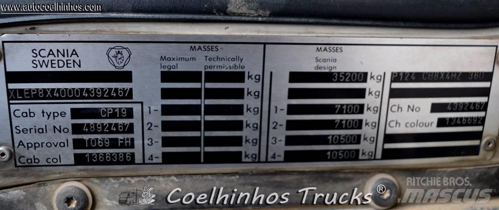 Scania 124C 360 Bañeras basculantes usadas