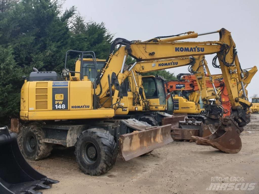 Komatsu PW148-8 Excavadoras de ruedas