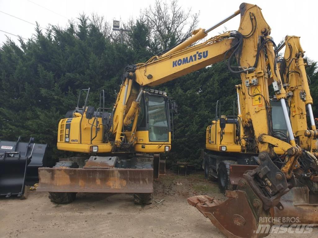 Komatsu PW148-8 Excavadoras de ruedas