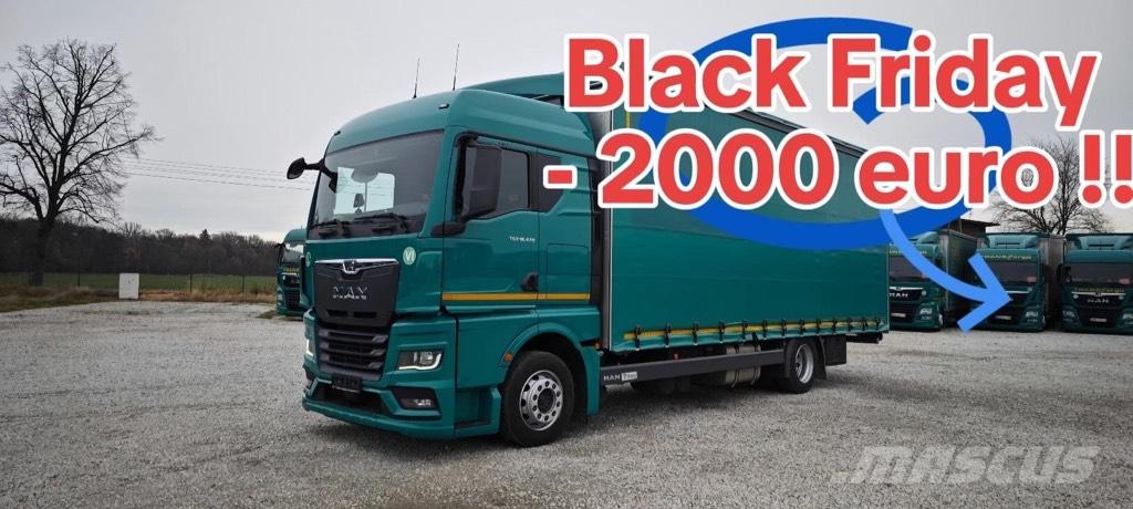 MAN TGX 18.470 Camiones de caja de lona