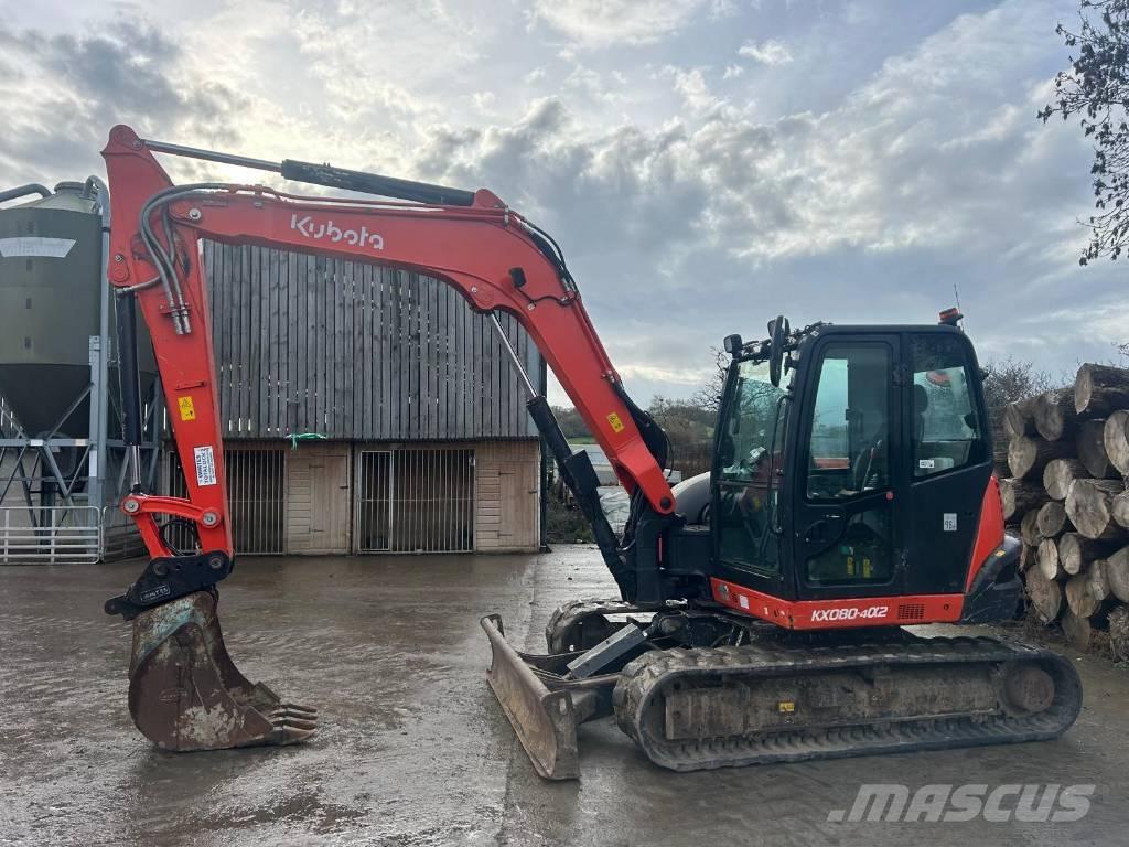 Kubota KX 080-4 Excavadoras 7t - 12t