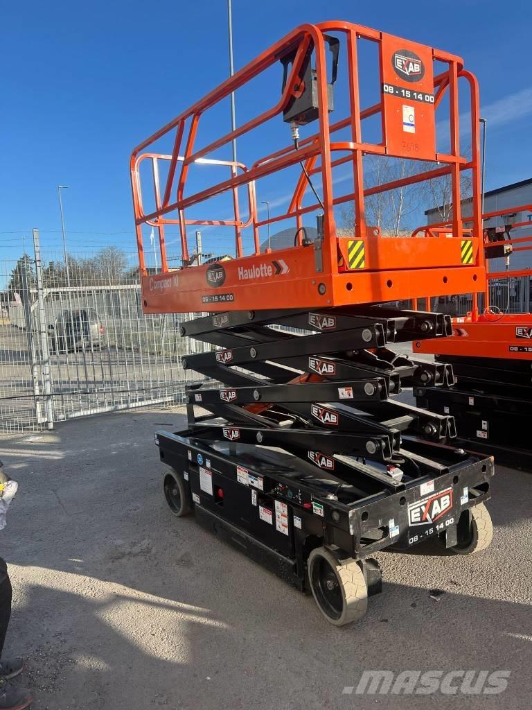 Haulotte Compact 10 Plataformas tijera