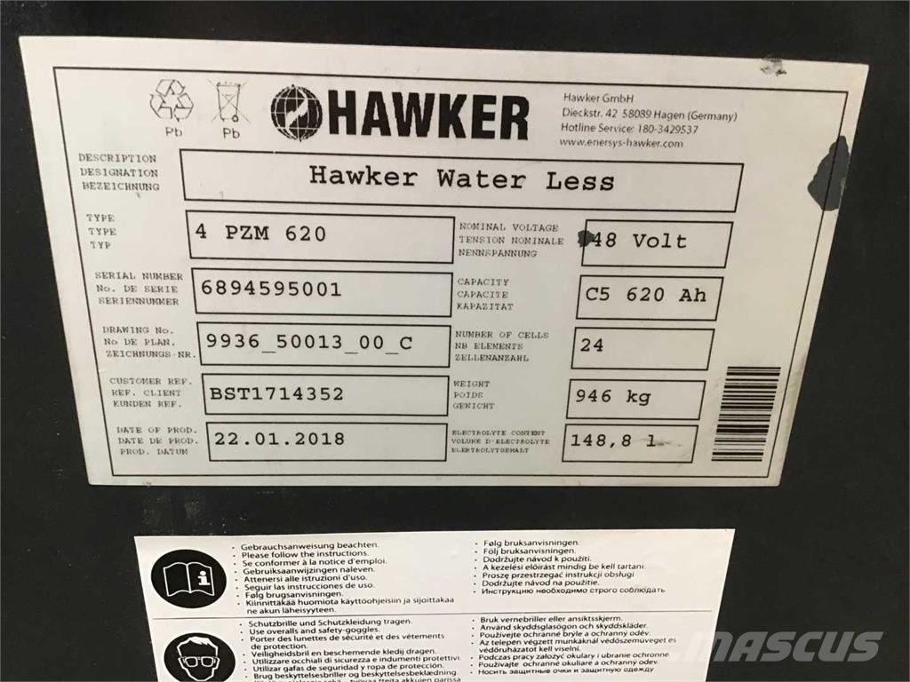 Linde R10B Montacargas de alcance de gran altura