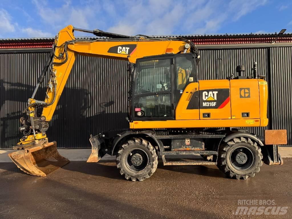 CAT M316F Excavadoras de ruedas