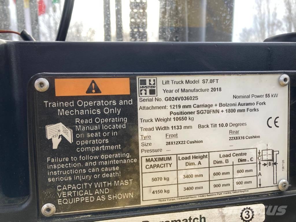 Hyster S7.0FT Camiones diesel