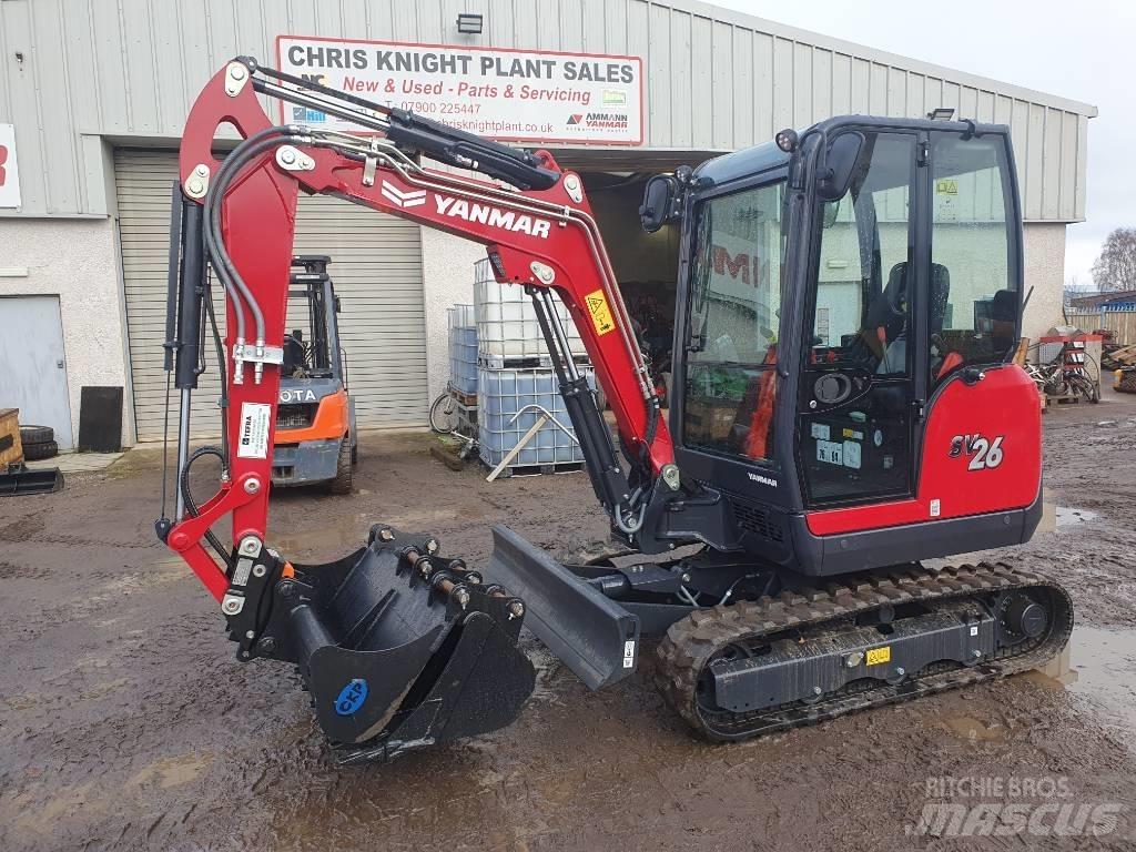 Yanmar SV26 Miniexcavadoras