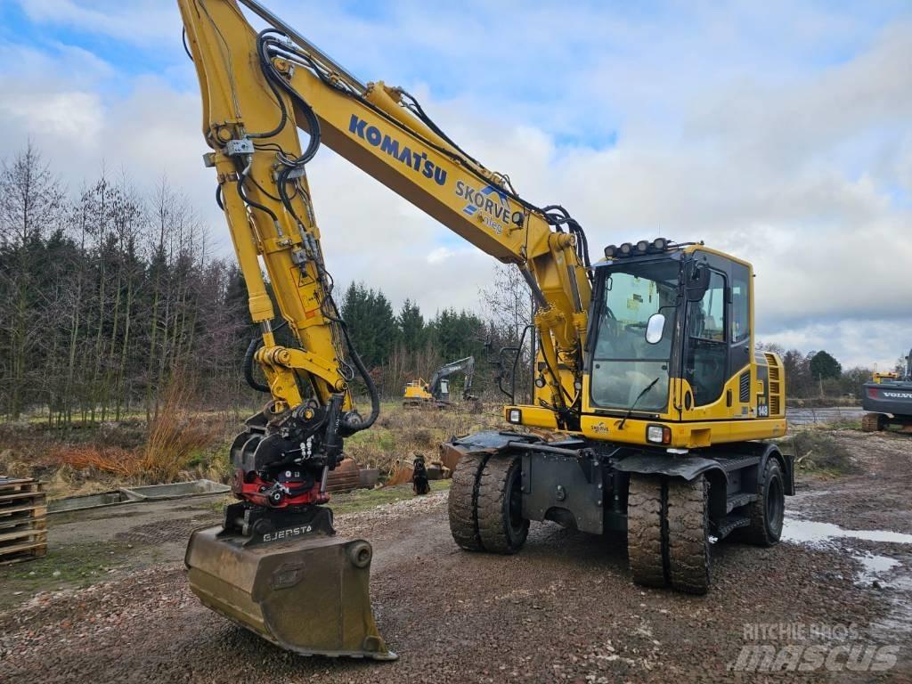 Komatsu PW148-8 Excavadoras de ruedas