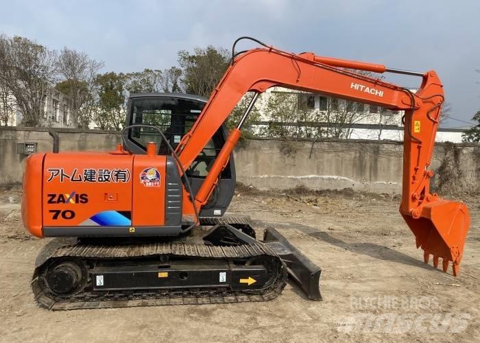 Hitachi ZX 70 Excavadoras sobre orugas