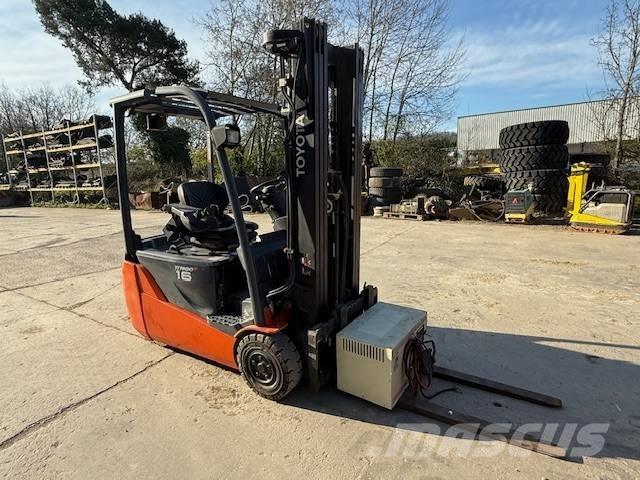 Toyota 8 FBET 16 Carretillas de horquilla eléctrica