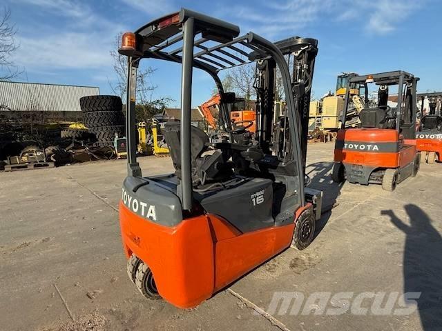 Toyota 8 FBET 16 Carretillas de horquilla eléctrica