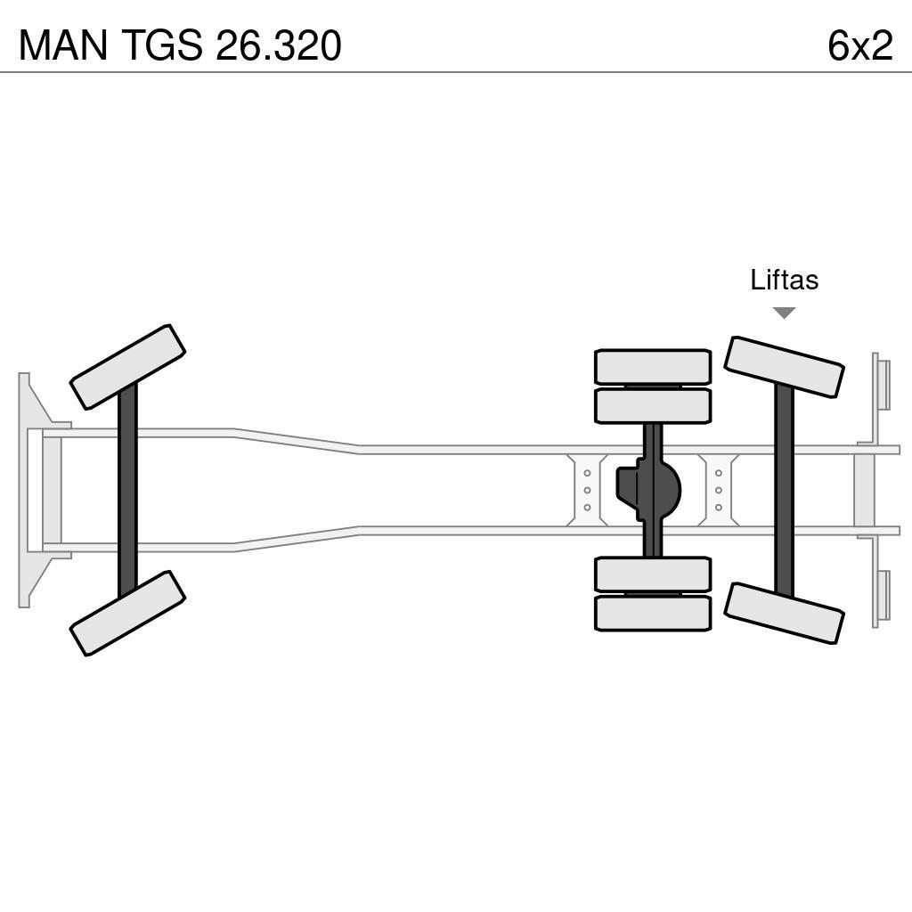 MAN TGS 26.320 Camiones con chasís y cabina