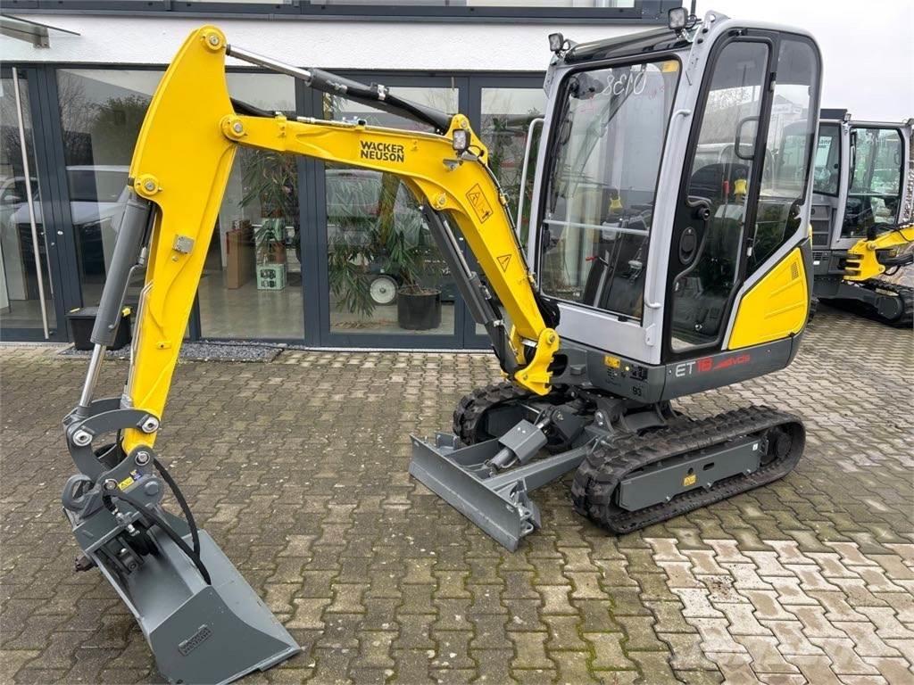 Wacker Neuson ET18 Excavadoras sobre orugas