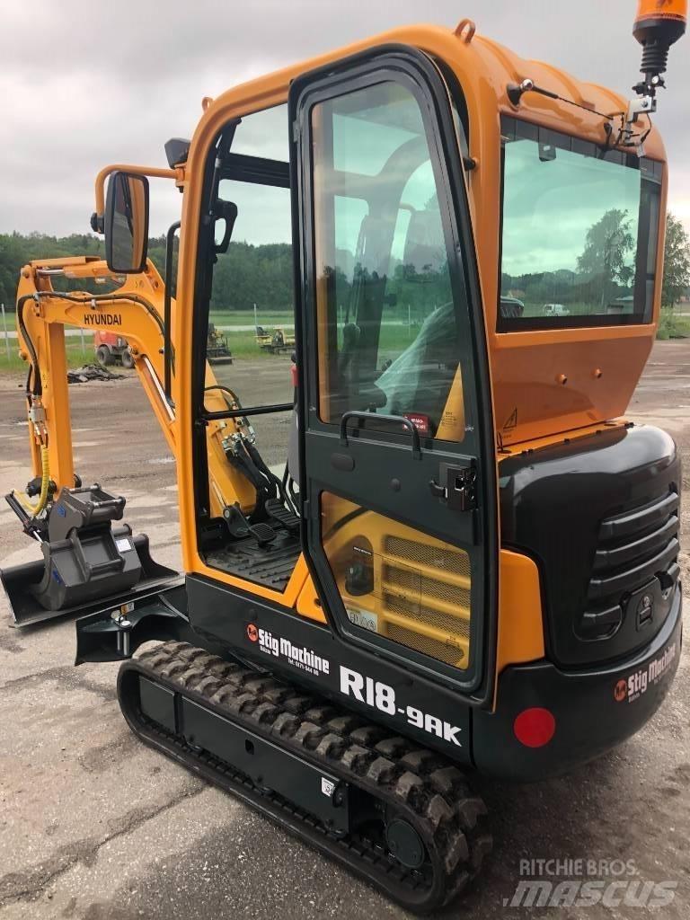 Hyundai R18 - 9AK Miniexcavadoras