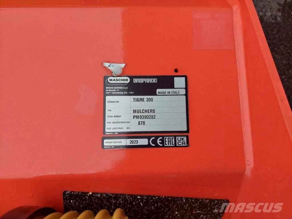 Maschio Tigre 300 Segadoras y cortadoras de hojas para pasto