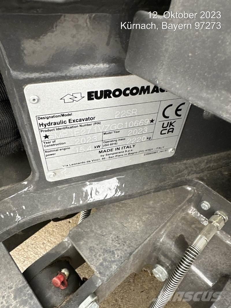 Eurocomach 22SR Miniexcavadoras