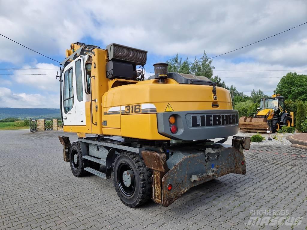 Liebherr 316 Excavadoras de ruedas